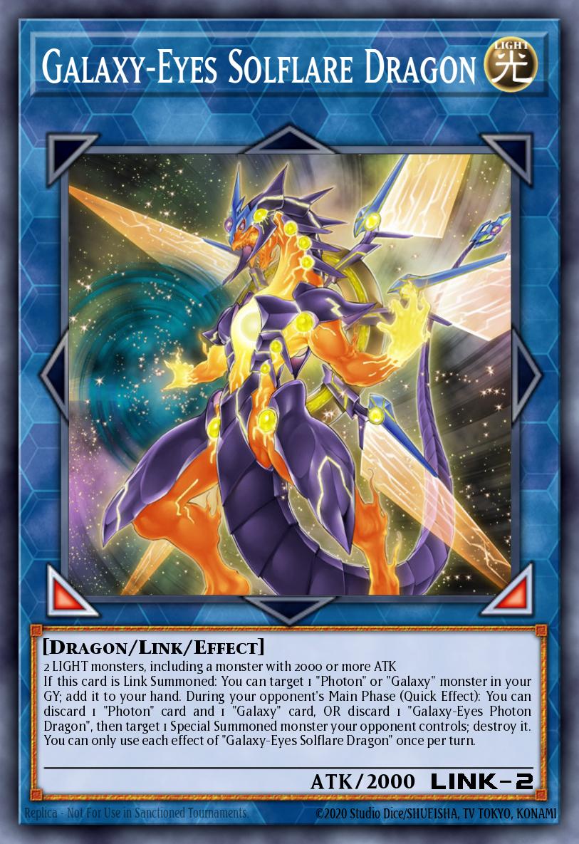 Galaxy-Eyes Solflare Dragon